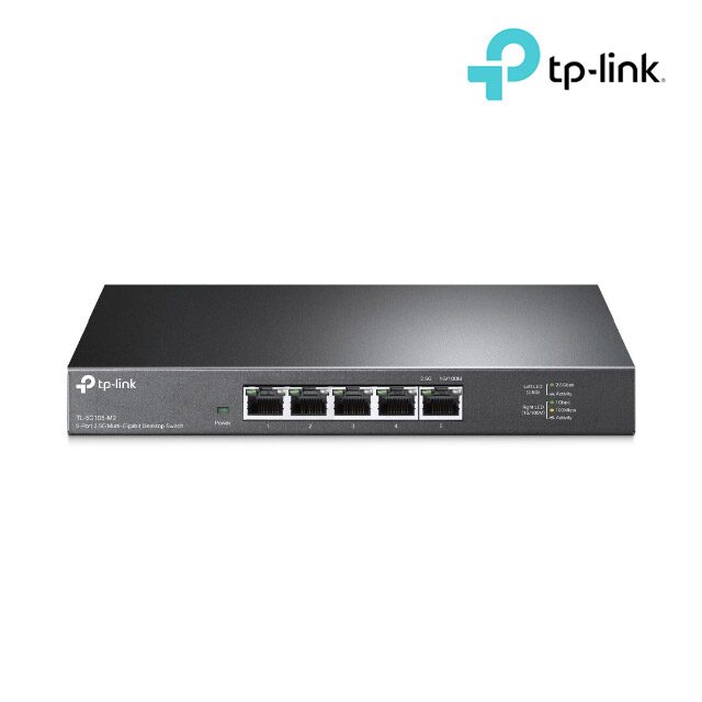 5포트 2.5G 스위칭 허브 TL-SG105-M2