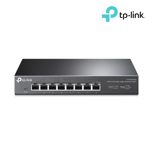 8포트 2.5G 스위칭 허브 TL-SG108-M2