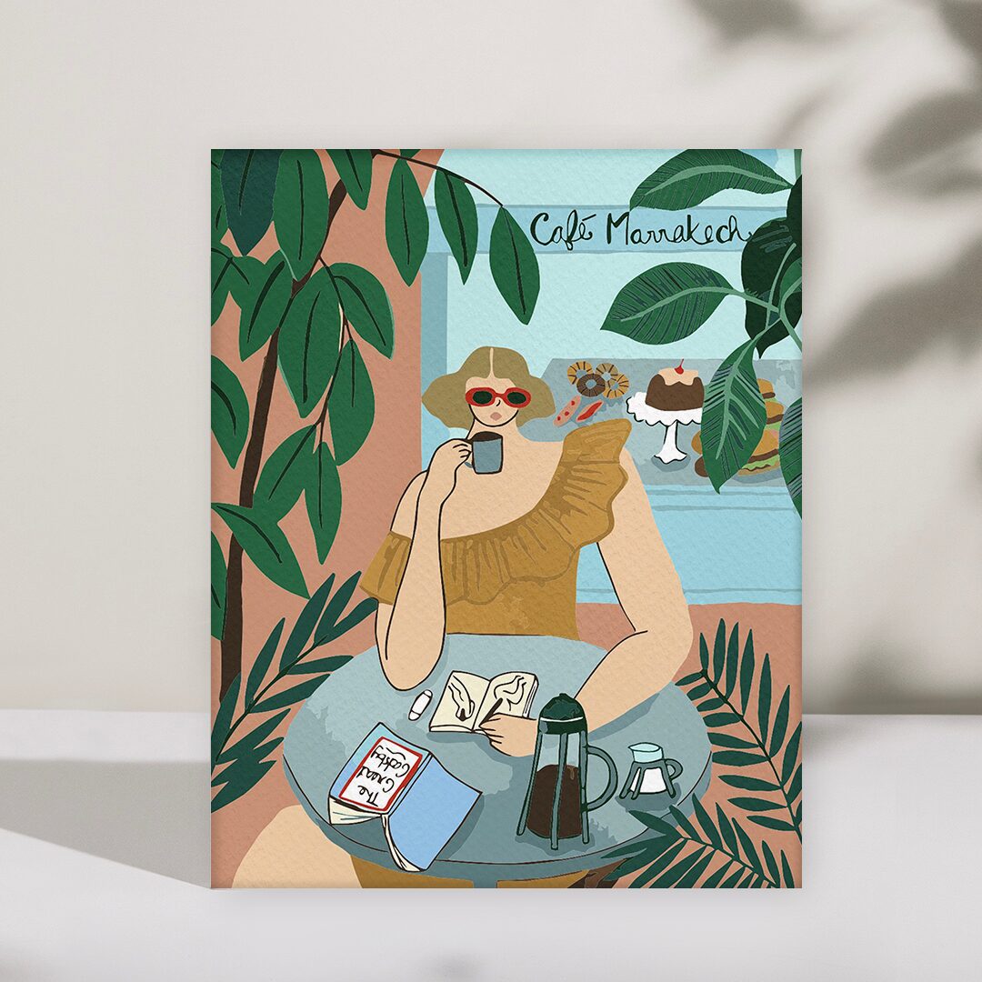 DIY 명화/유화그리기 세트 차와 여자 물감두배 10종붓세트(40X50)
