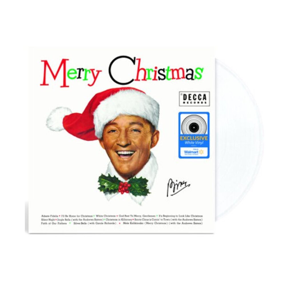 [해외] 빙 크로스비 Bing Crosby 메리 크리스마스 엘피 화이트 컬러 한정판