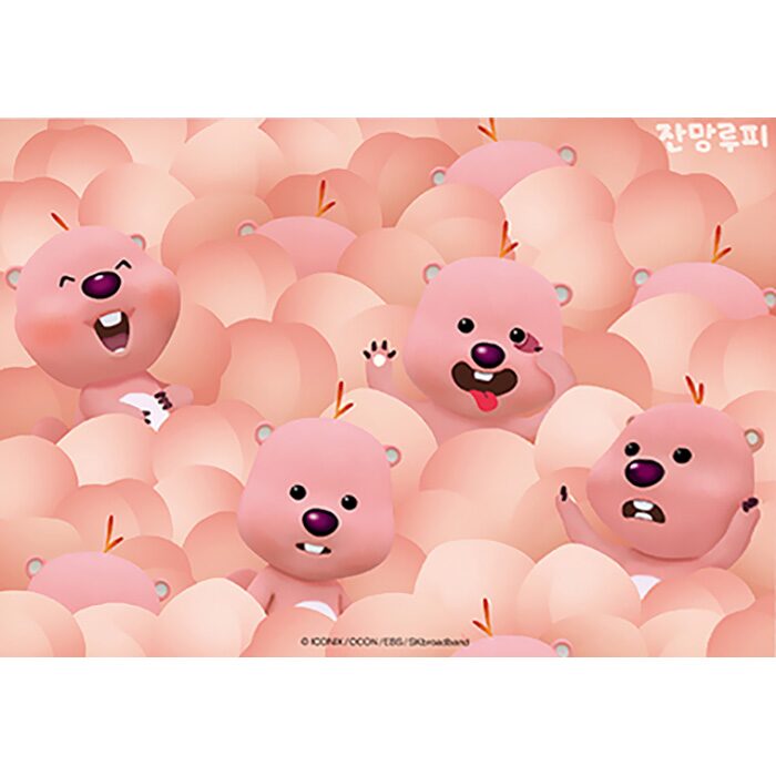 500피스 직소퍼즐 - 뽀로로 잔망루피 복숭아