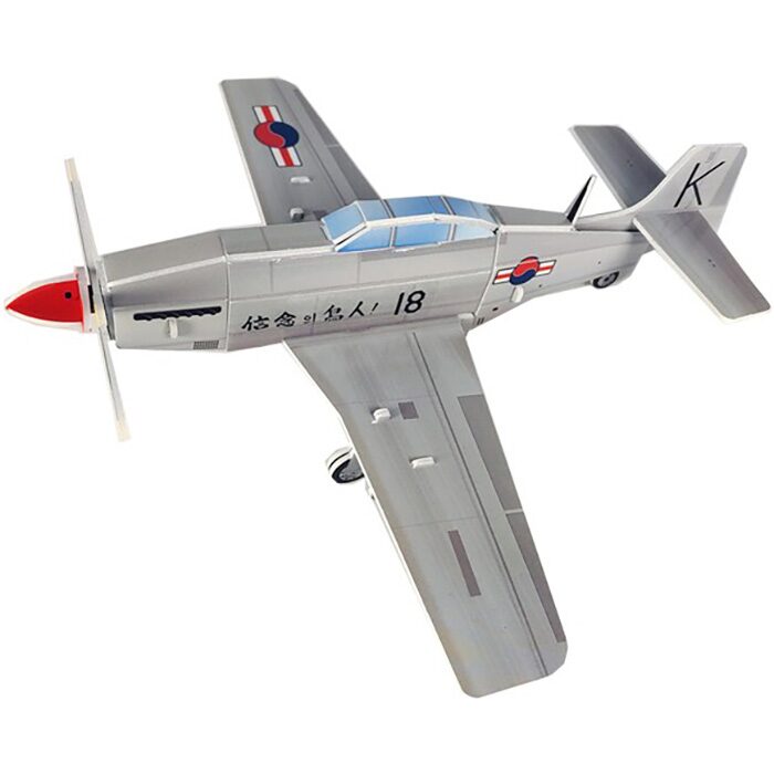 자주국방 입체퍼즐 - F-51D 무스탕