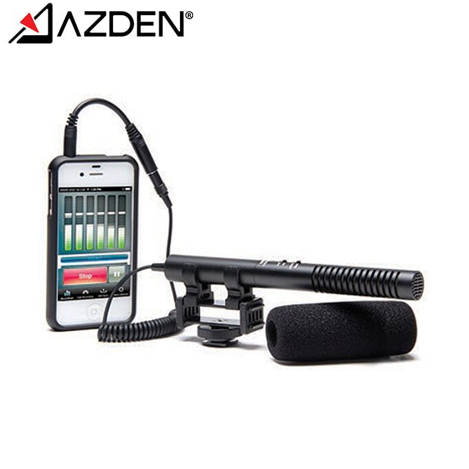 아즈덴 AZDEN SGM-990+i DSLR 카메라 스마트폰 샷건 줌 마이크