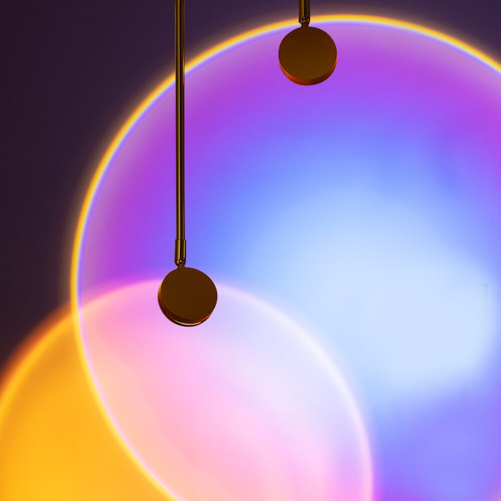 LED 선셋 레일조명 오로라 노을 레일등