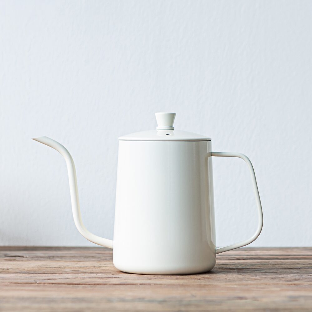 아이보리 테프론 커피 드립포트 핸드드립주전자 600ml