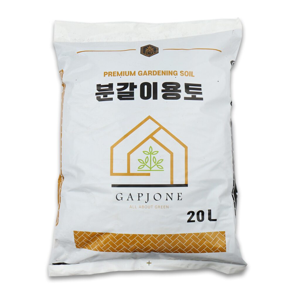프리미엄 분갈이용토(20L) 분갈이흙 배양토 화분 흙
