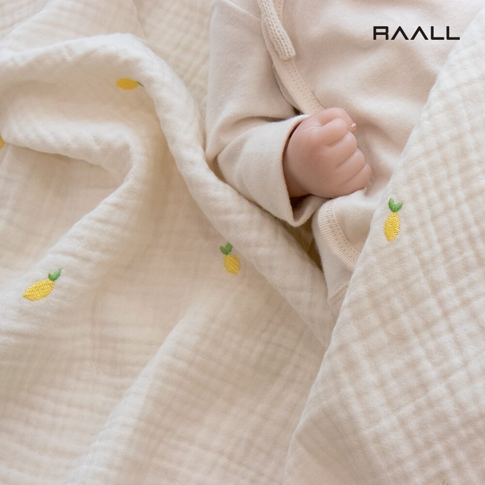 사계절 자수 거즈 블랭킷 바디필로우 베개 속싸개 아기 침구 어린이집 낮잠이불 세트