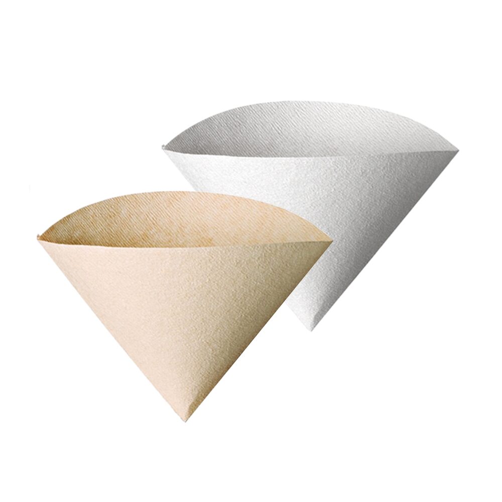 핸드드립 커피 필터 여과지 V형 50매 (2colors / 2size)