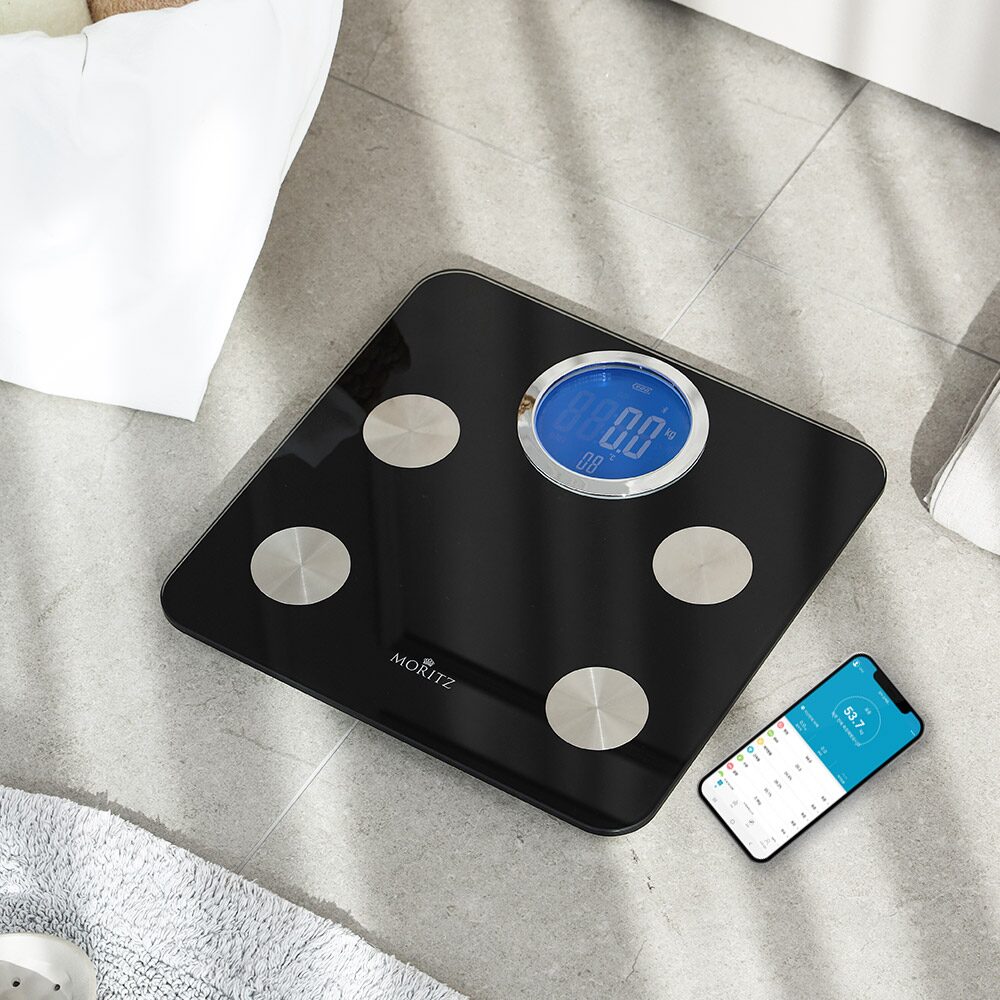 스마트 체중계 MIS-1W360FJB 블랙
