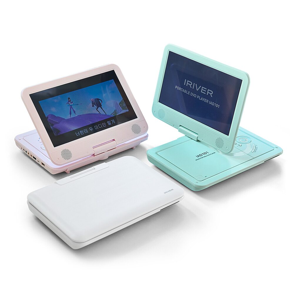 포터블DVD IAD101 10시간재생 CD리핑 차일드락 HDMI CD DVD