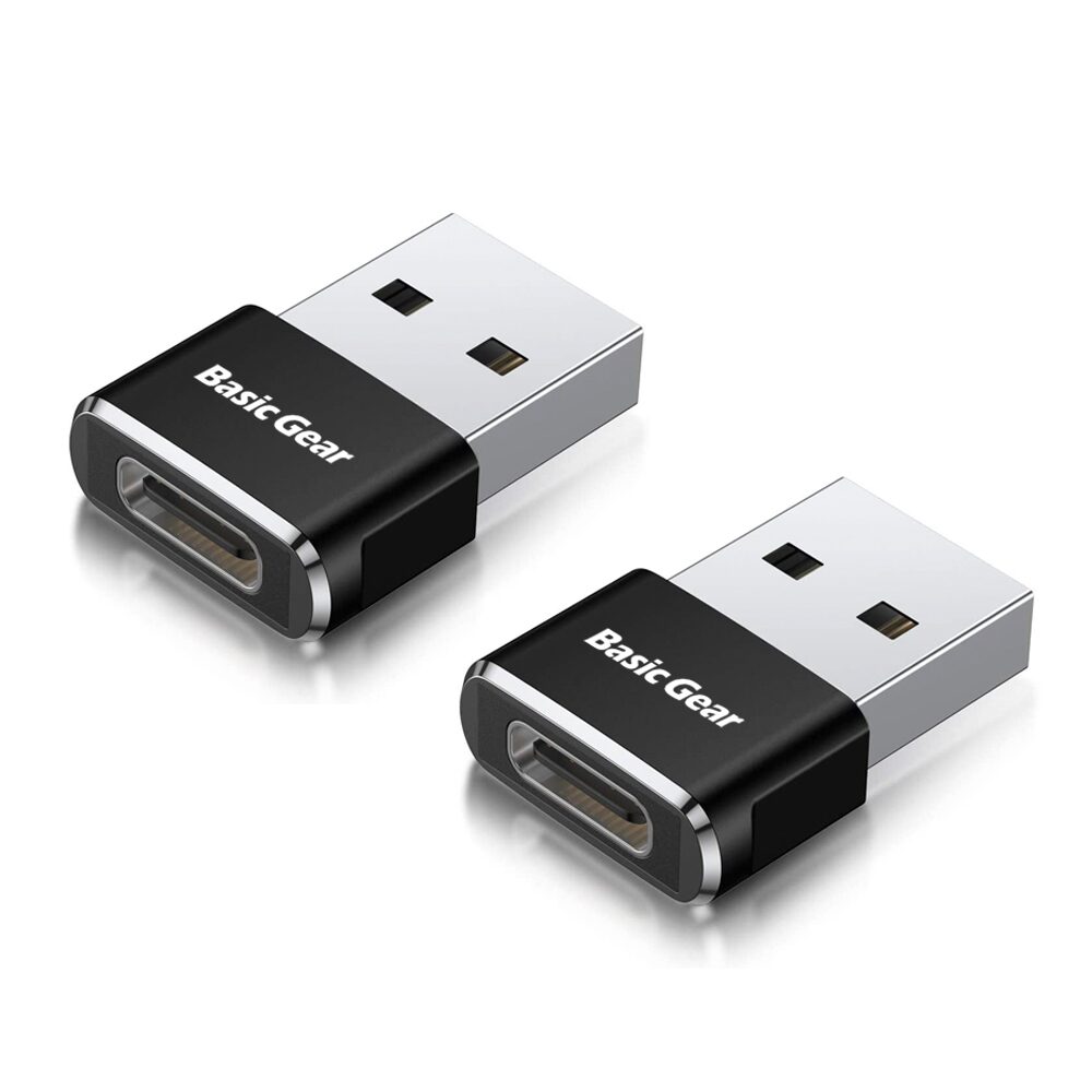 USB C to A 변환 젠더 C타입 어댑터 2개