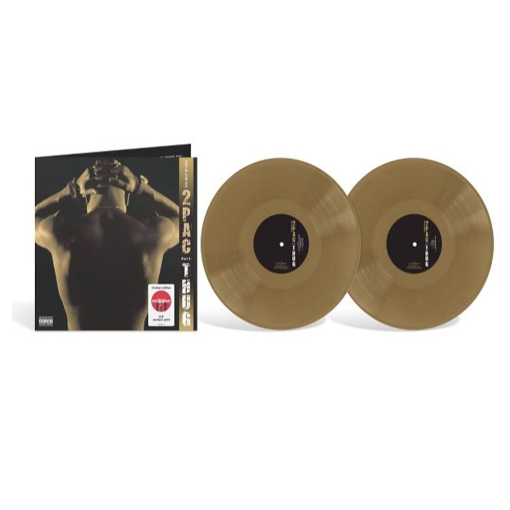 [해외] 투팍 THUG 골드 컬러 엘피 2LP