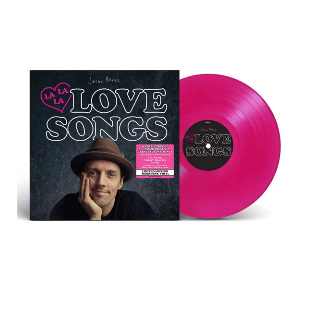[해외] 제이슨 므라즈 LALALALOVESONGS 엘피 네온 핑크 컬러 엘피 LP