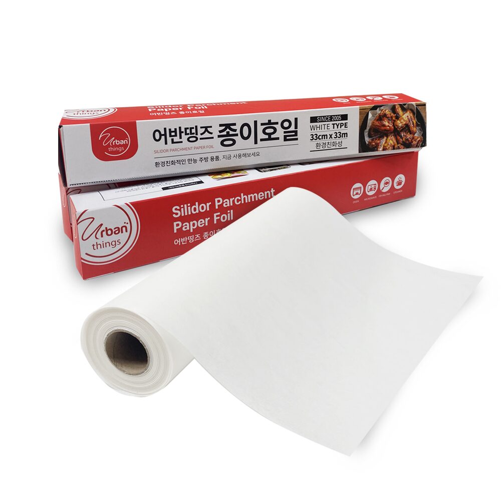 어반띵즈 종이호일 33cm x 33m 화이트_롤타입