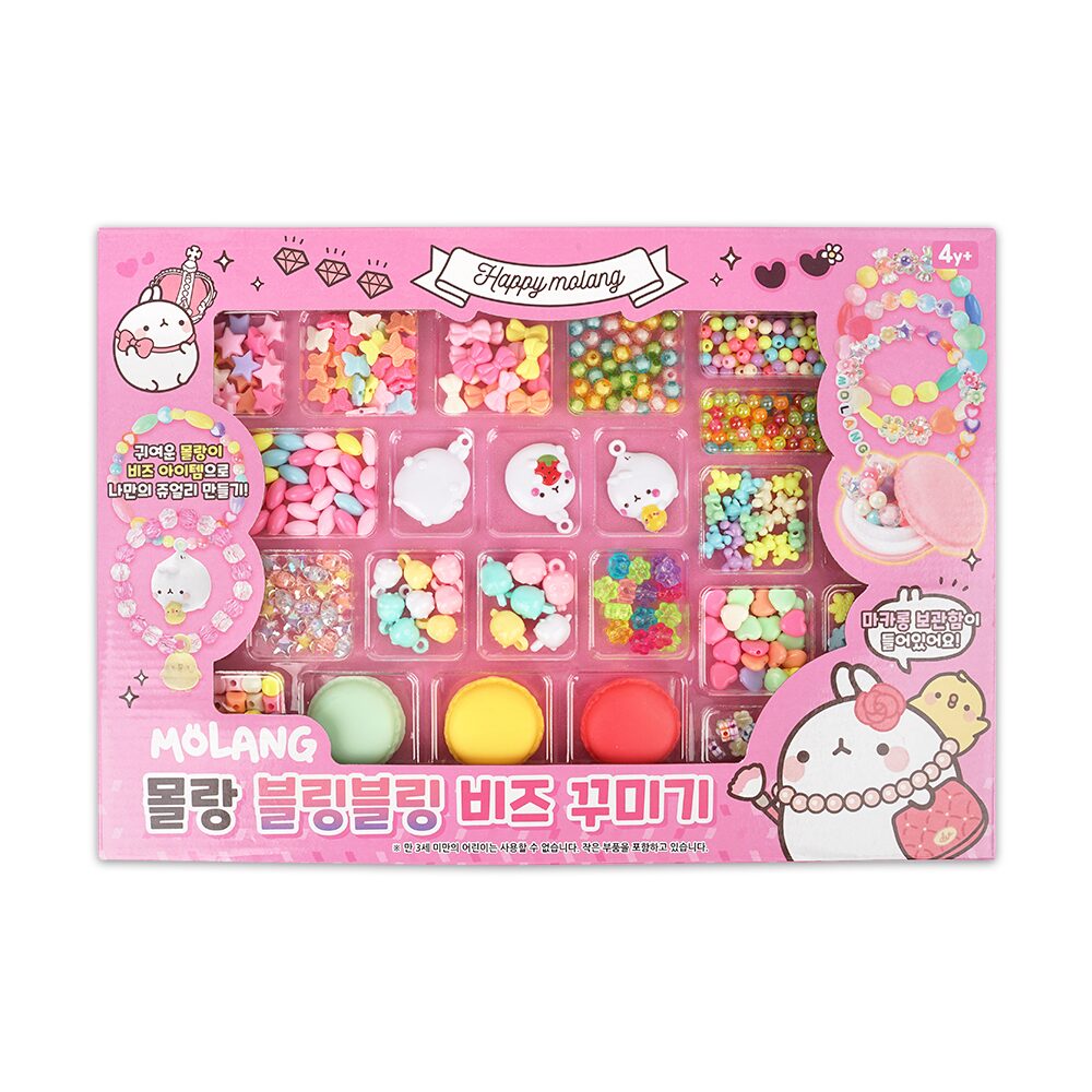 몰랑 블링블링 비즈 DIY세트 목걸이 만들기