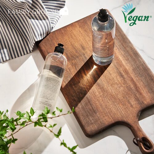 비건인증 과일도 젖병도 씻는 식물성분 식기세척기 액상세제 500ml