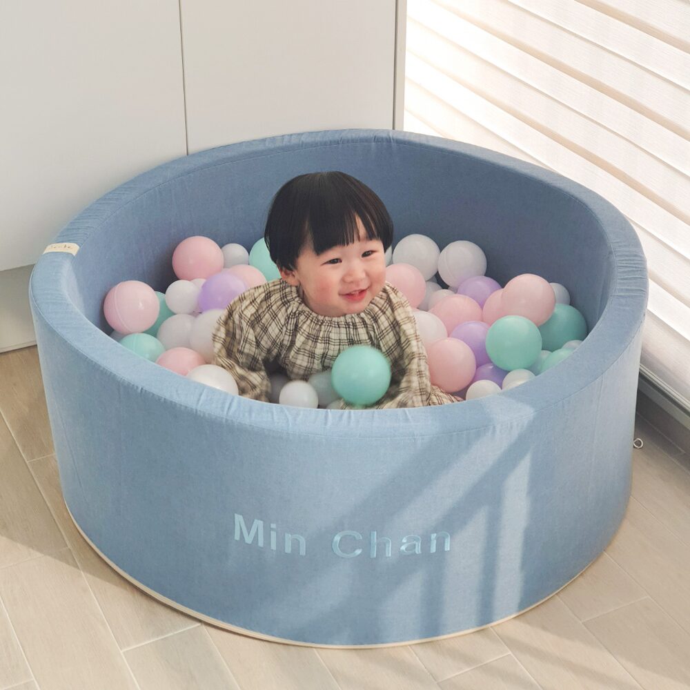 마린 원형 볼풀장 원형 범퍼 아기볼풀 베이비룸