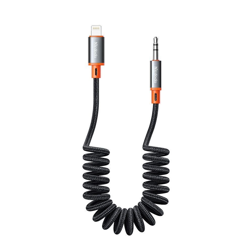 라이트닝 8핀 to 3.5mm AUX 오디오 변환 케이블 코일형
