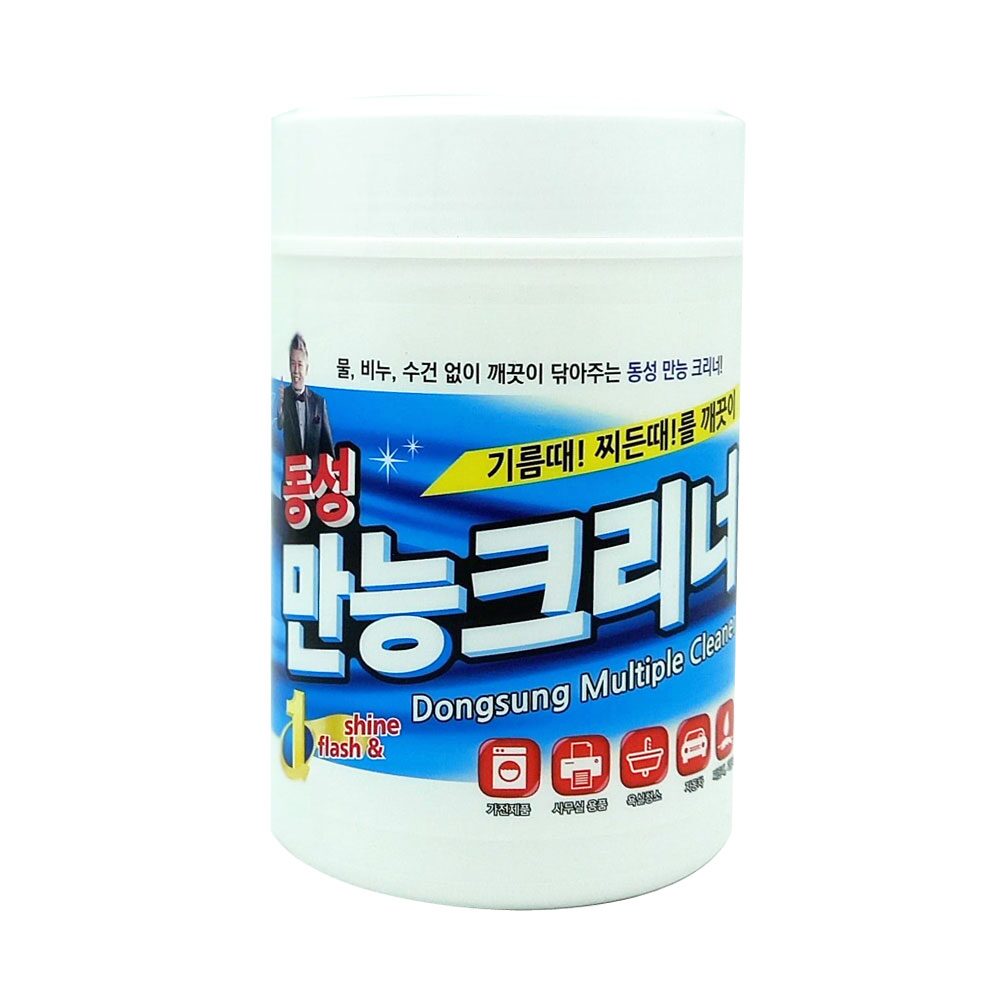 만능크리너 통 150매 / 찌든때 기름때 청소물티슈