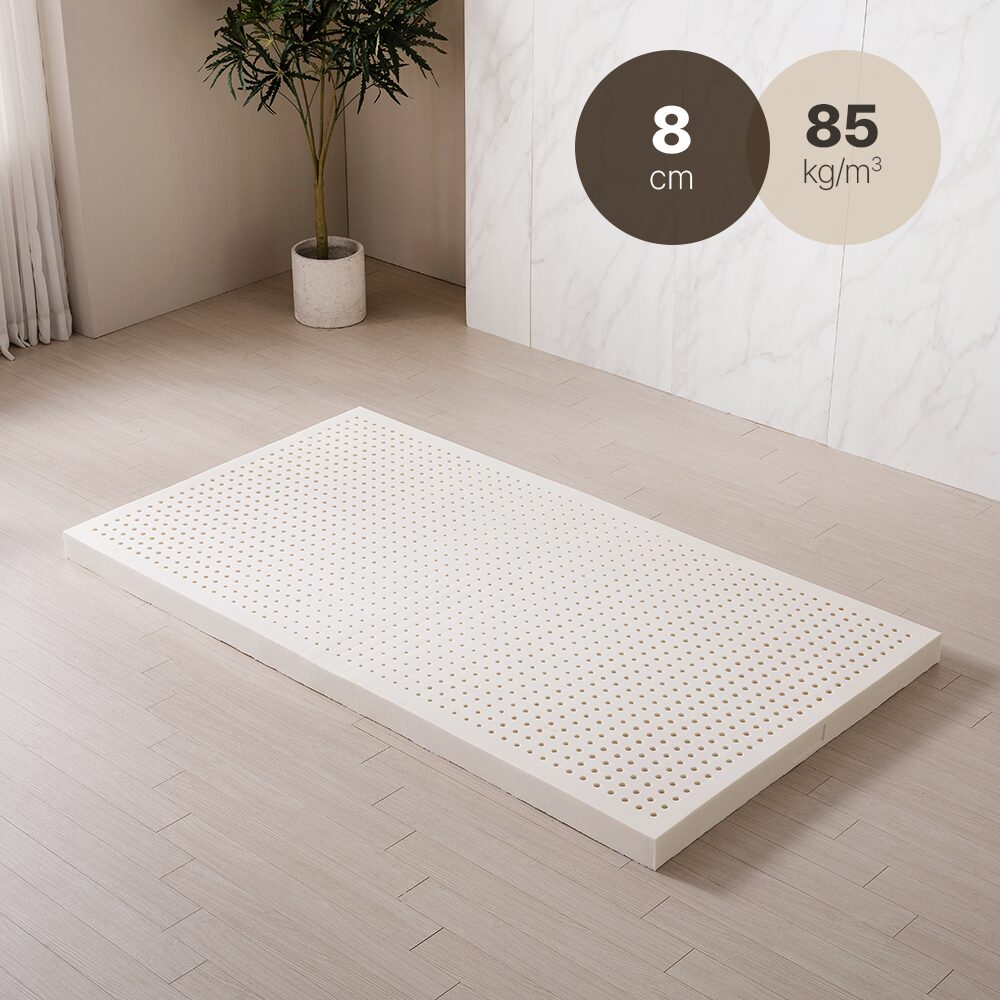 국내산 천연 라텍스 매트리스 토퍼 8cm (S/SS/Q/LK)
