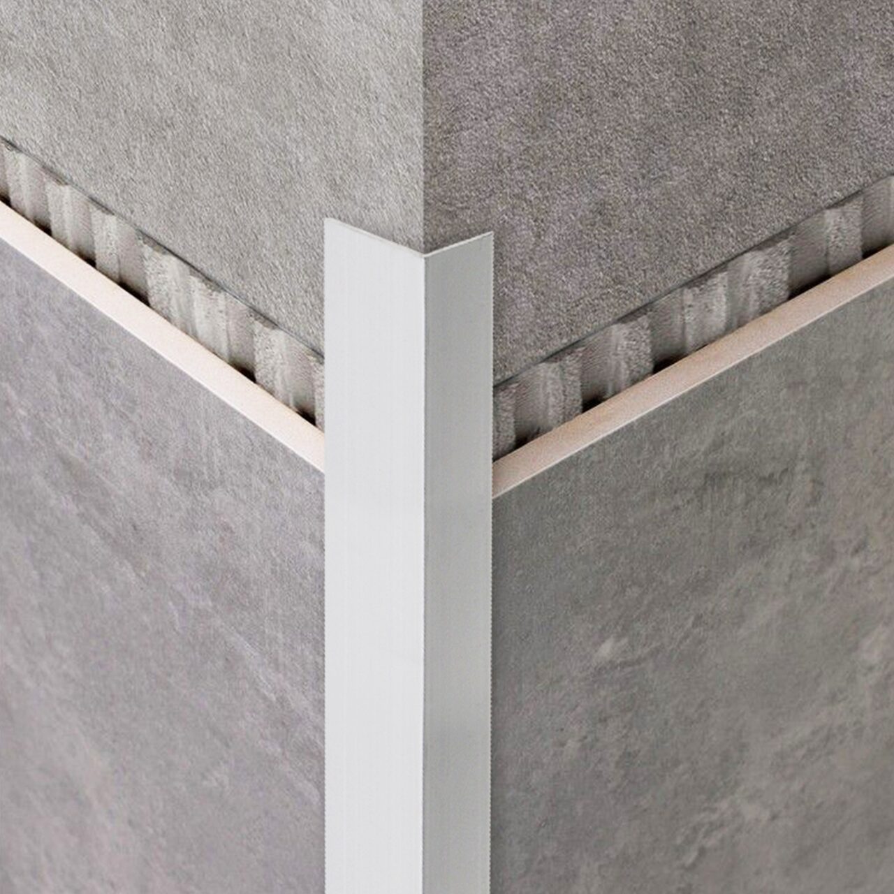 알루미늄 ㄱ자 몰딩 실버 10x20mm 타일 트림 마감재 재료분리대 3M 코너비드