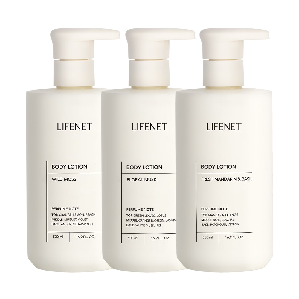 2+1 깊은 보습 세라마이드 퍼퓸 로션 500ml 3종/ 향 교차 선택 가능