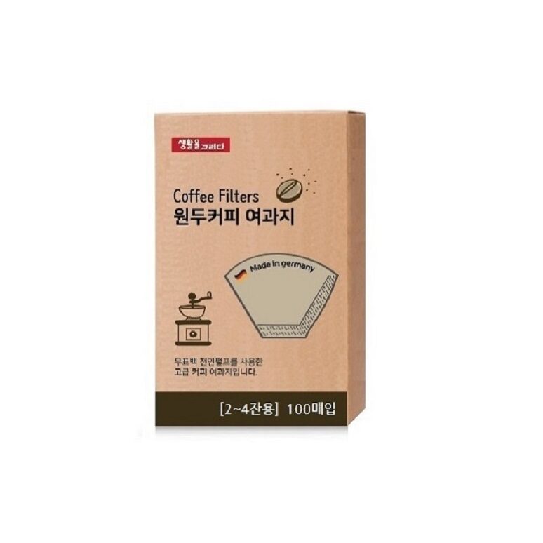 커피 여과지 2-4잔용 100개입