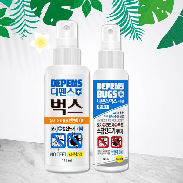 모기기피제 110ml + 더블 진드기기피제 60ml (식약처허가/의약외품)