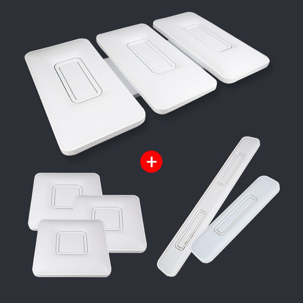 별데코 거실등 150w 1판+방등50w 3개+주방등 50w+25w (30평형set)