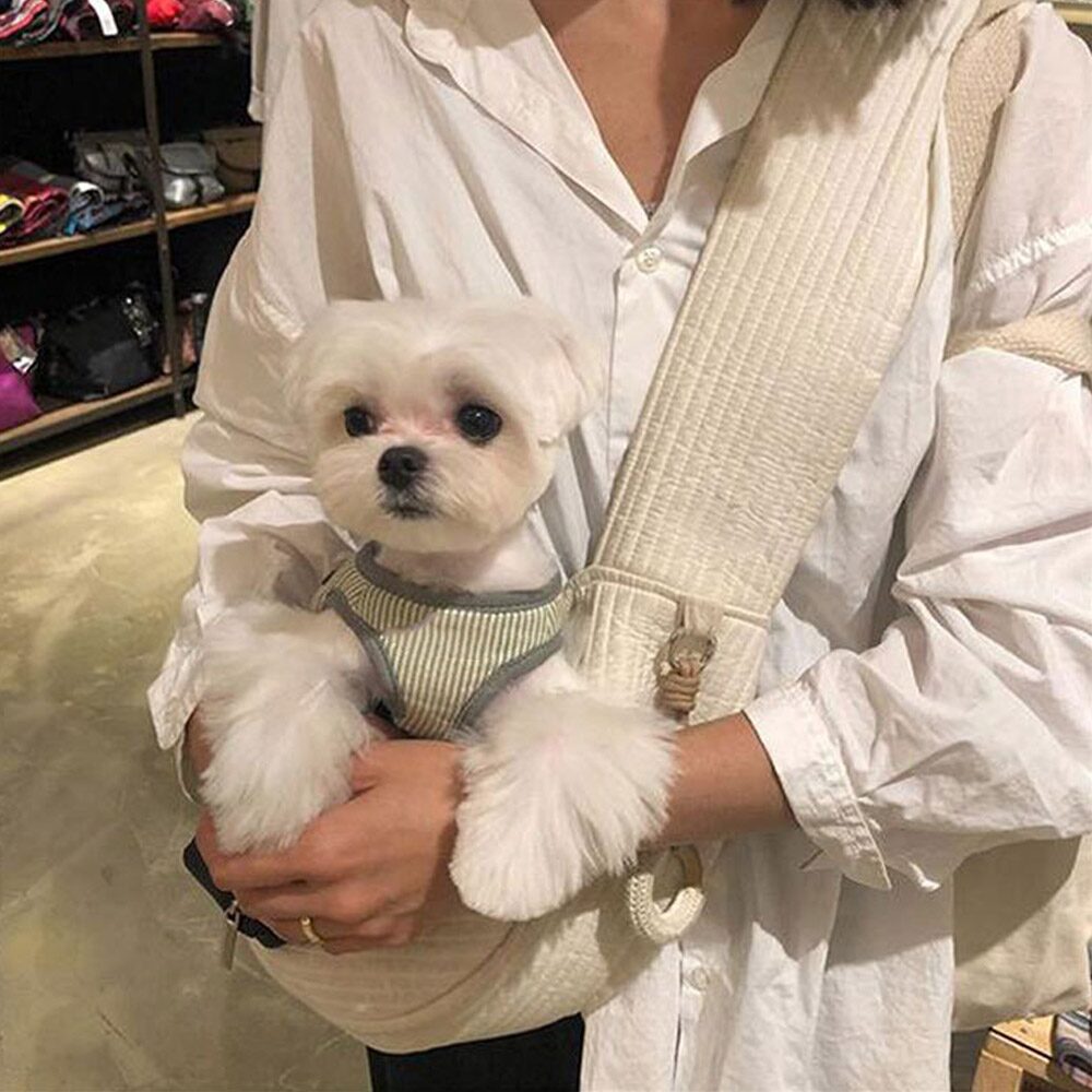 반려동물 폭닥 슬링백 이동가방