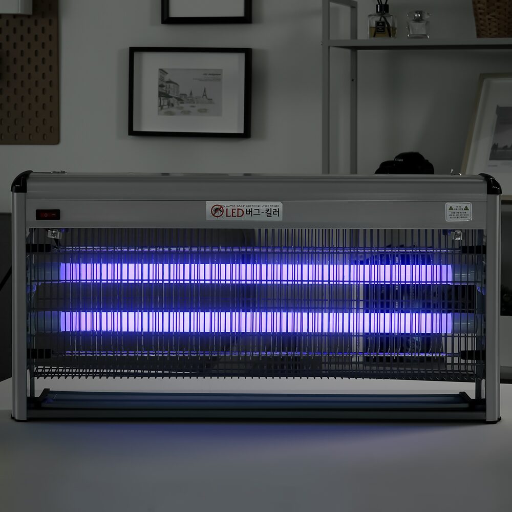 버그킬러 모기퇴치기 해충퇴치기 파리퇴치기 LED 램프 40W