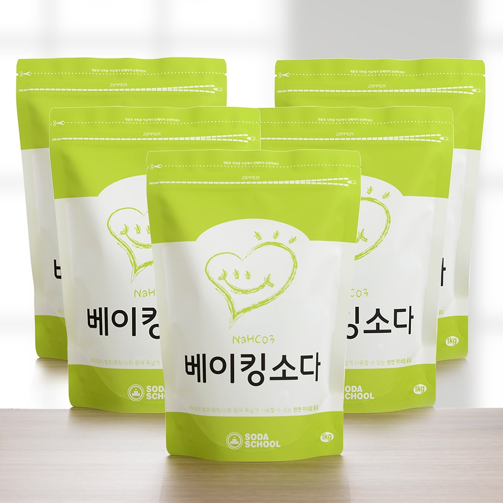 천연세제 베이킹소다 1kg 5개