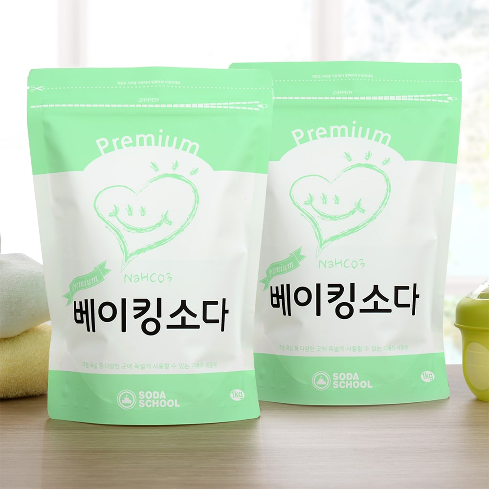 천연세제 프리미엄 베이킹소다 1kg 2개