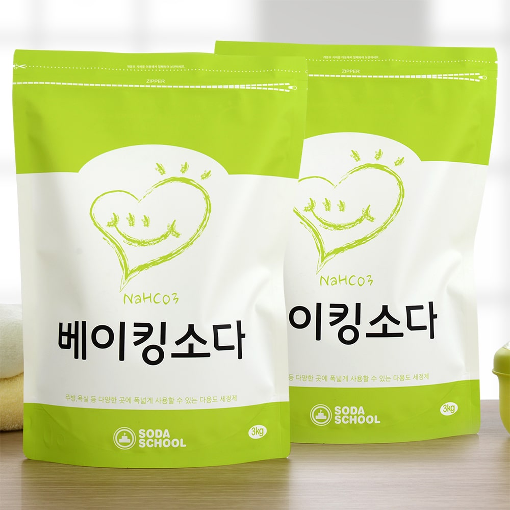천연세제 베이킹소다 대용량 3kg 2개