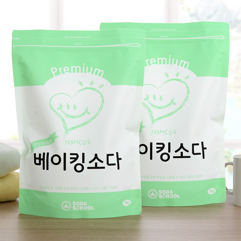천연세제 프리미엄 베이킹소다 3kg 2개
