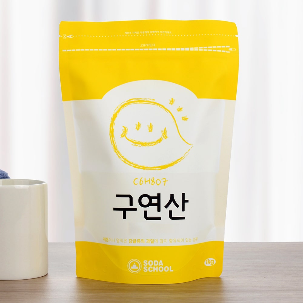 천연섬유유연제 구연산 1kg