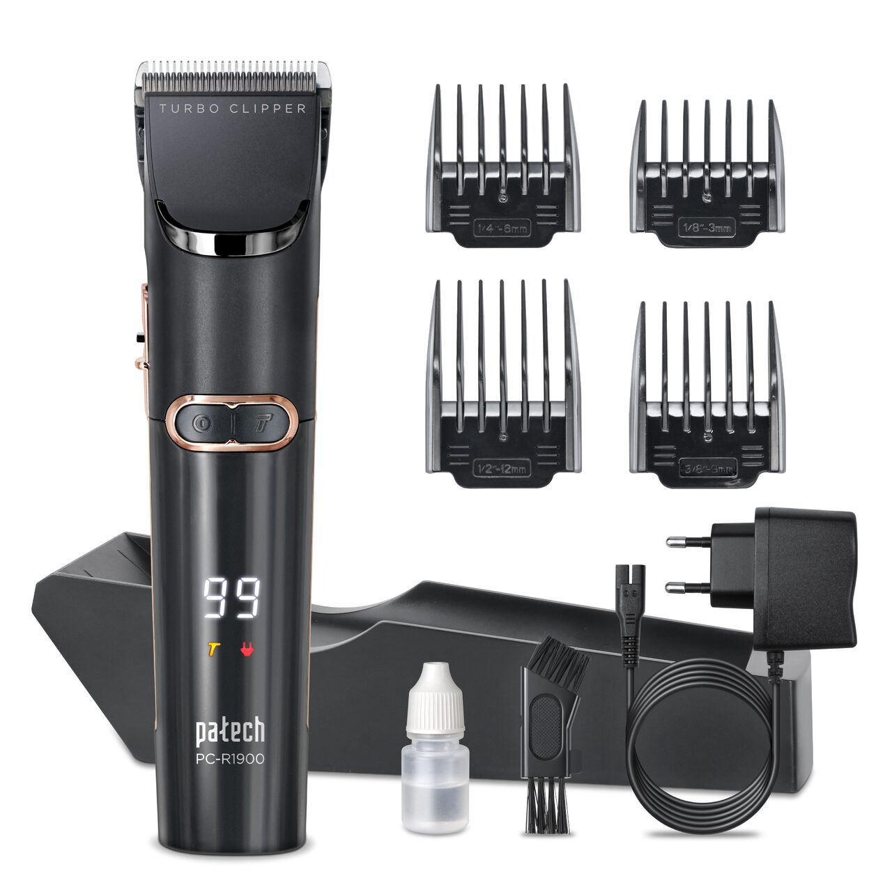 전문가용 강력한 이발기 바리깡 PC-R1900 블랙