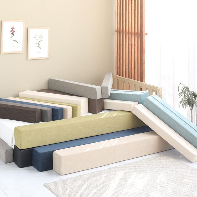 [맞춤] 국내 주문제작 패브릭 침대틈새쿠션 매트리스 쇼파 사이 틈새막이 8colors