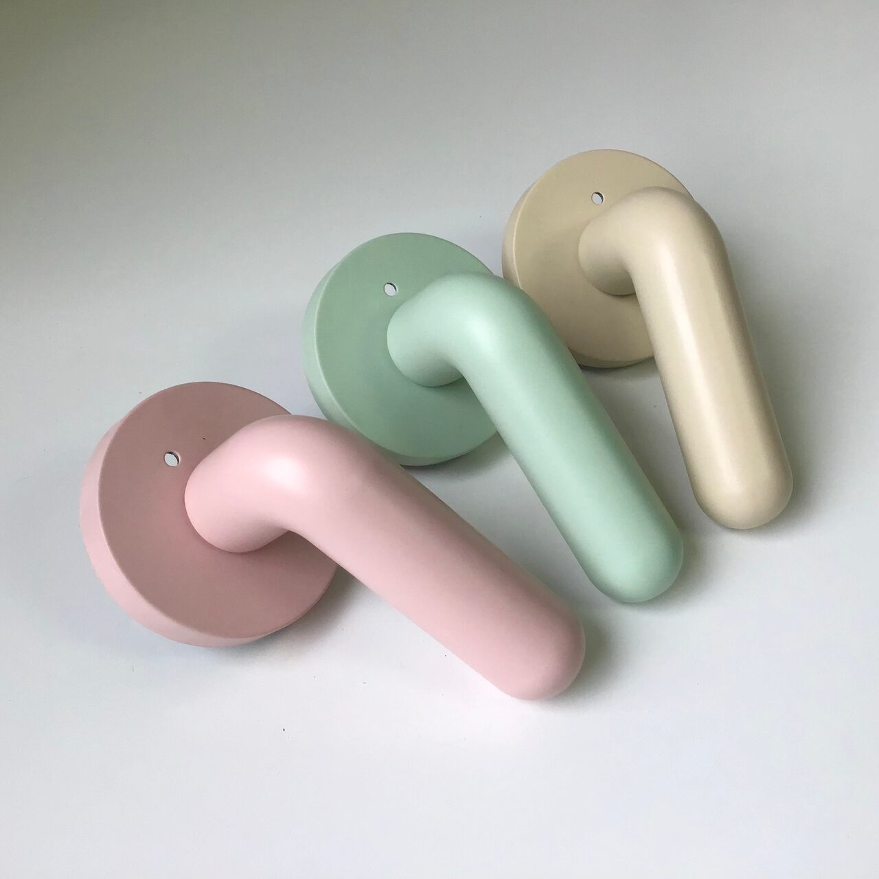 인테리어 방문손잡이 /뉴팡 color 3종