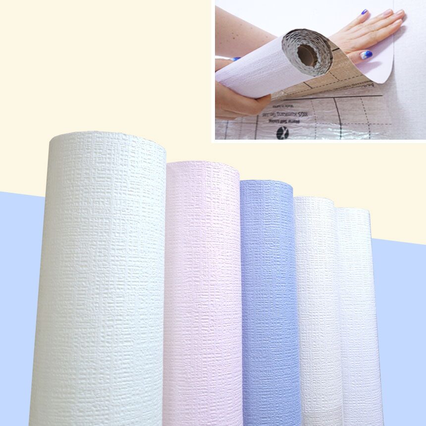 붙이는 실크벽지 맞춤재단 2.3m-3.5m 스티커 셀프도배 두께1mm 곰팡이방지