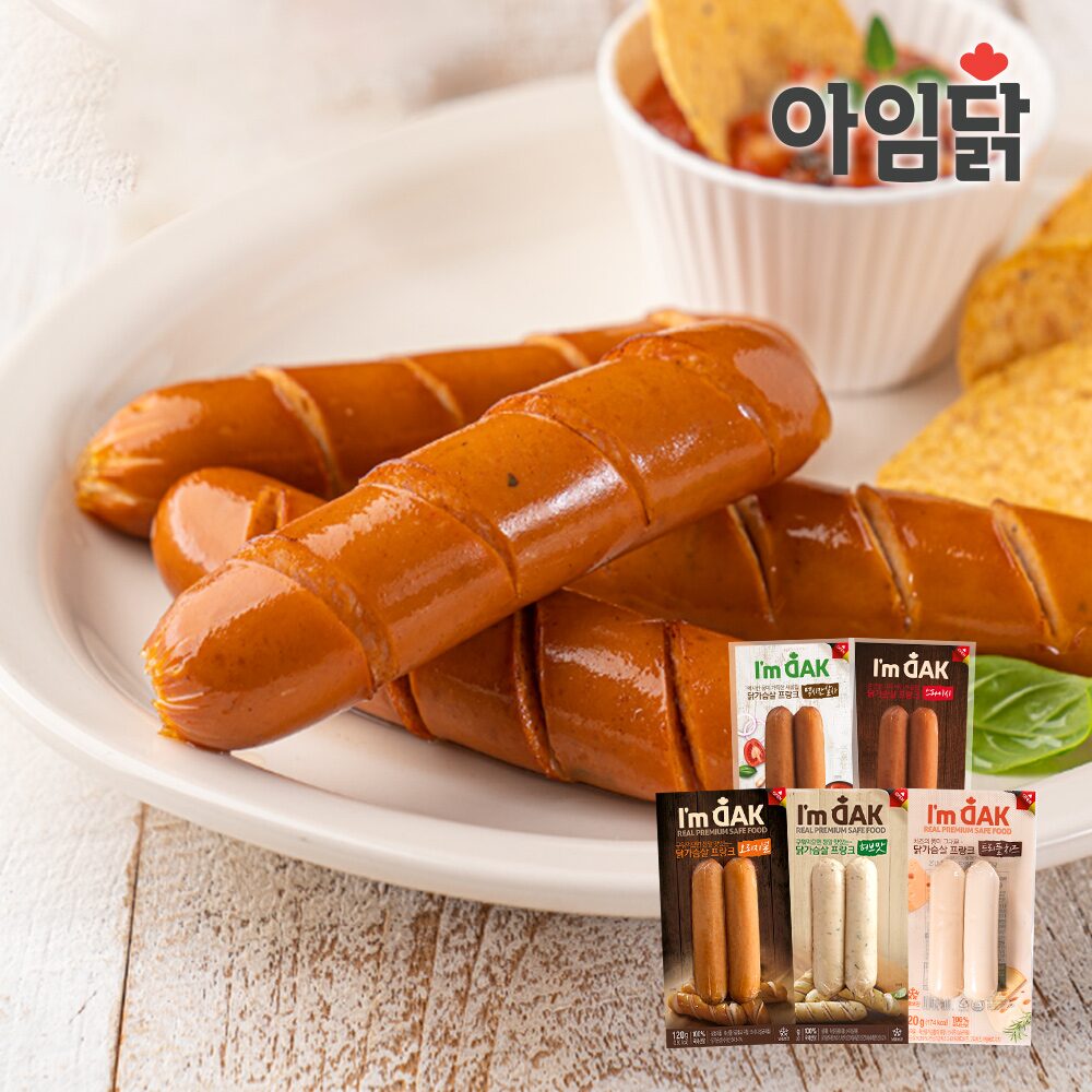 프랑크 소시지 120g*2팩