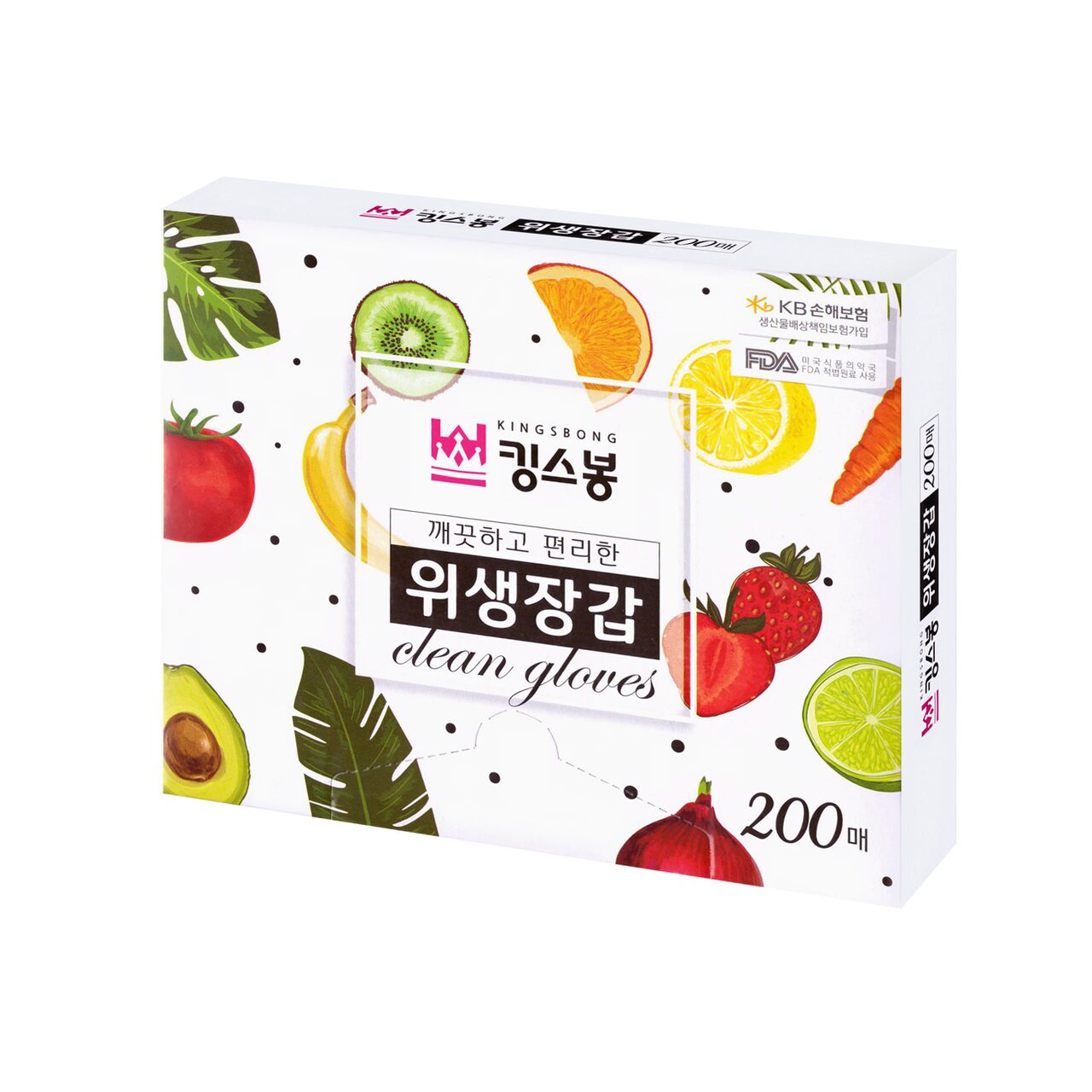 일회용 위생장갑 비닐장갑 200매