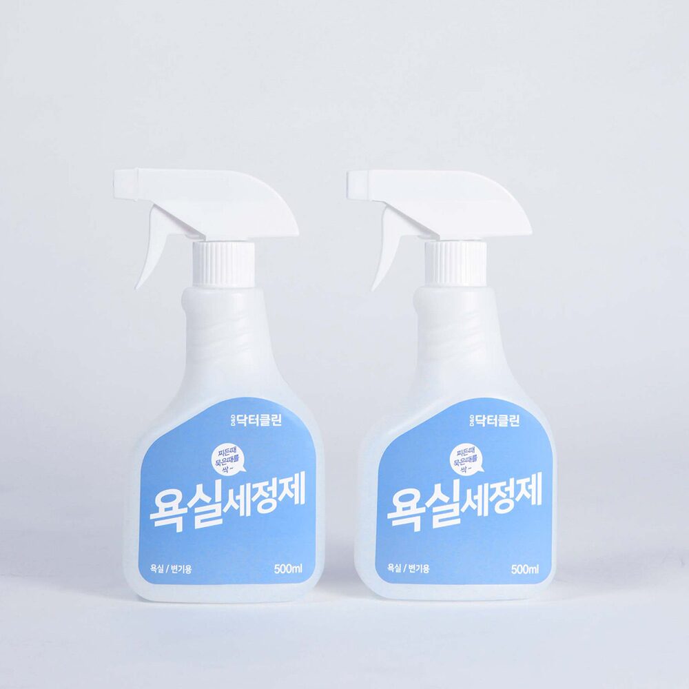 (1+1) 화장실 클리너 욕실세정제 500ml x 2개