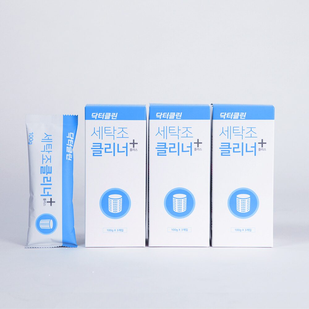 [2+1] 닥터클린 세탁조클리너 3박스 (100g x 9봉)