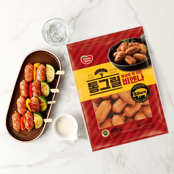 통그릴 비엔나 1kg*2봉