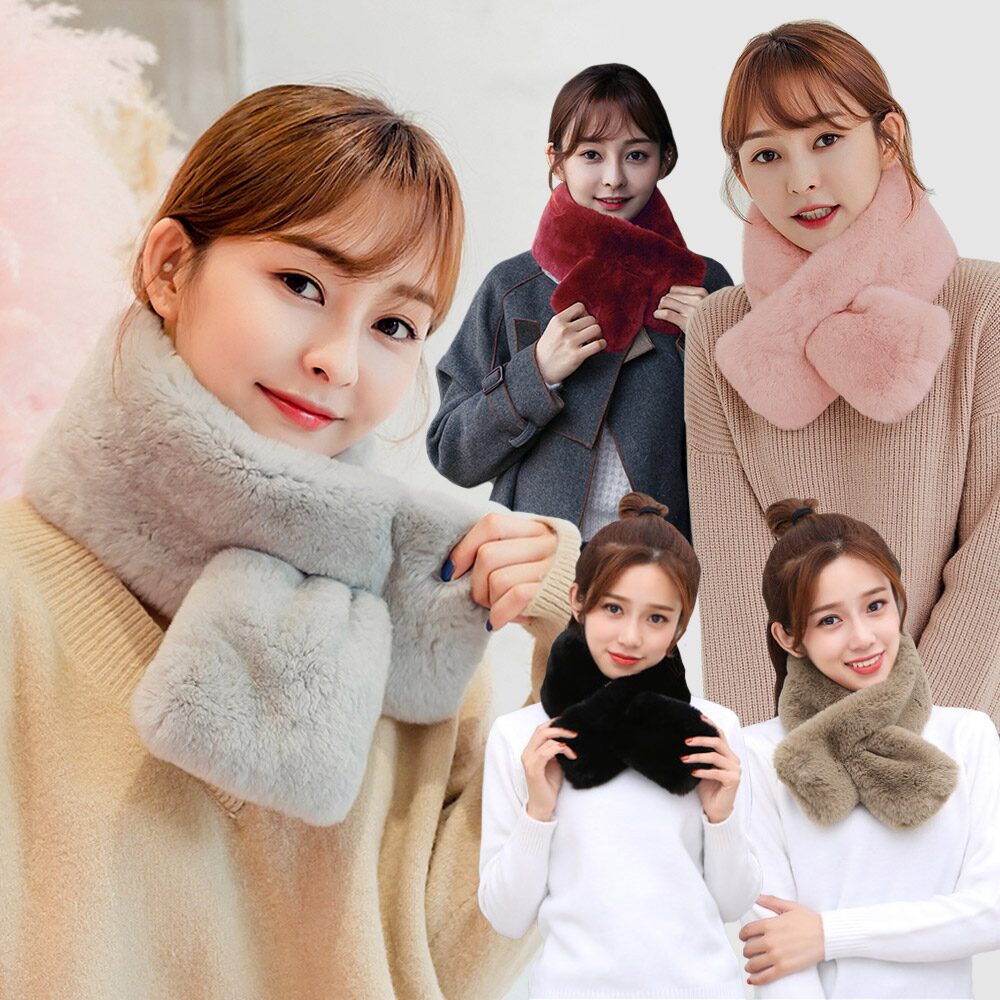 엘레강스 프리미엄 장모 밍크퍼 목도리