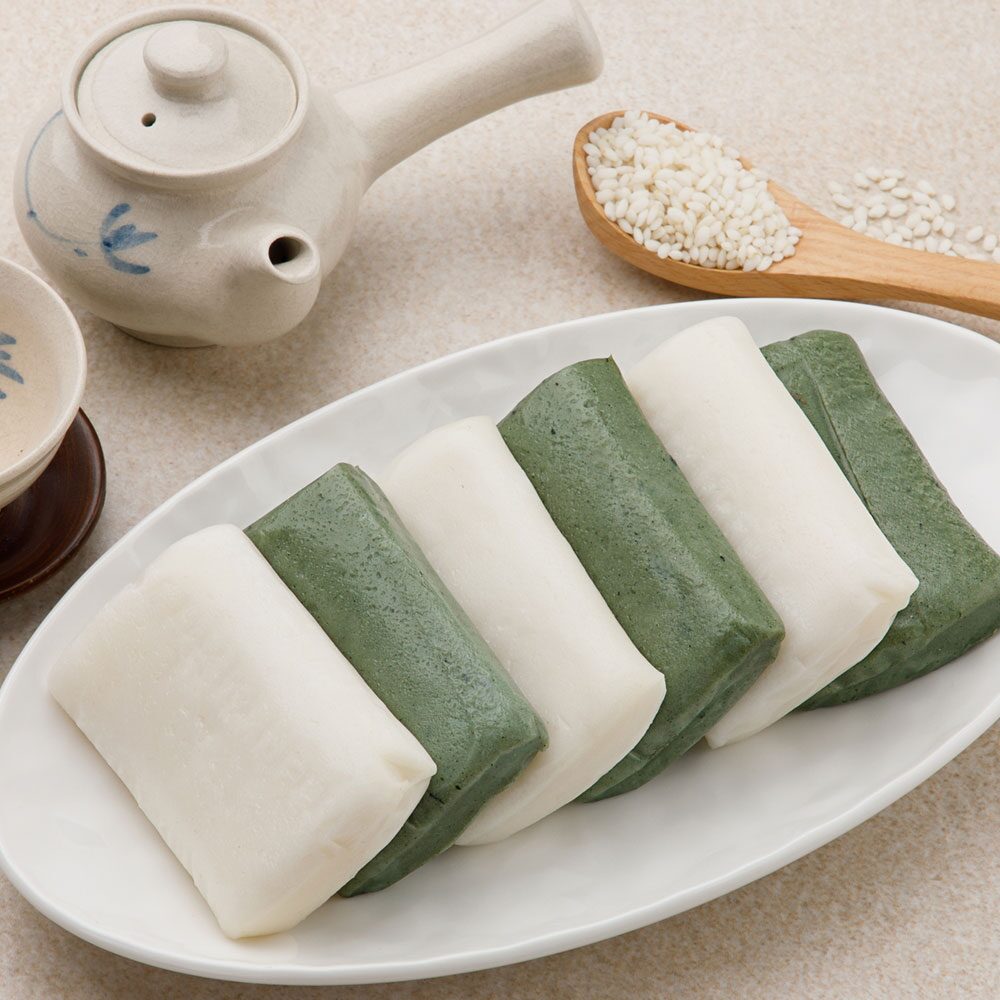 구워먹어도 맛있는 굳지않는 흰/쑥 절편 700g