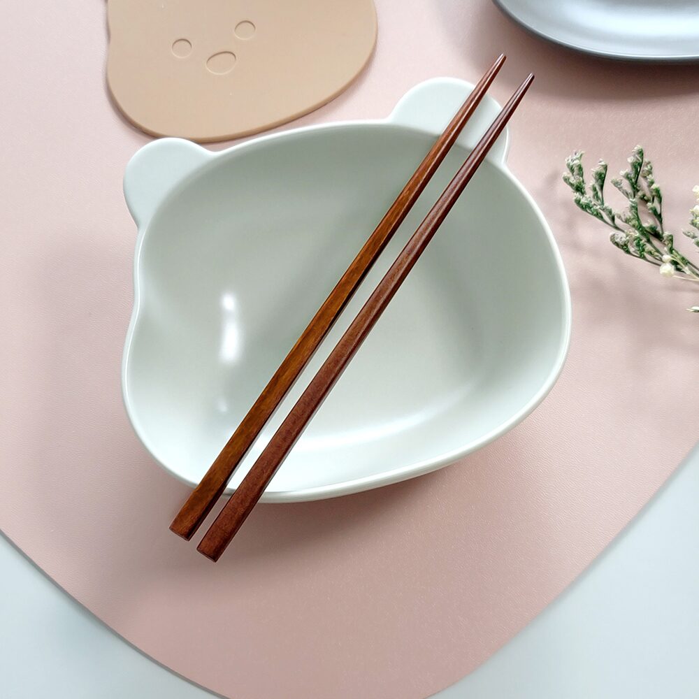 어린이 옻칠 나무 젓가락