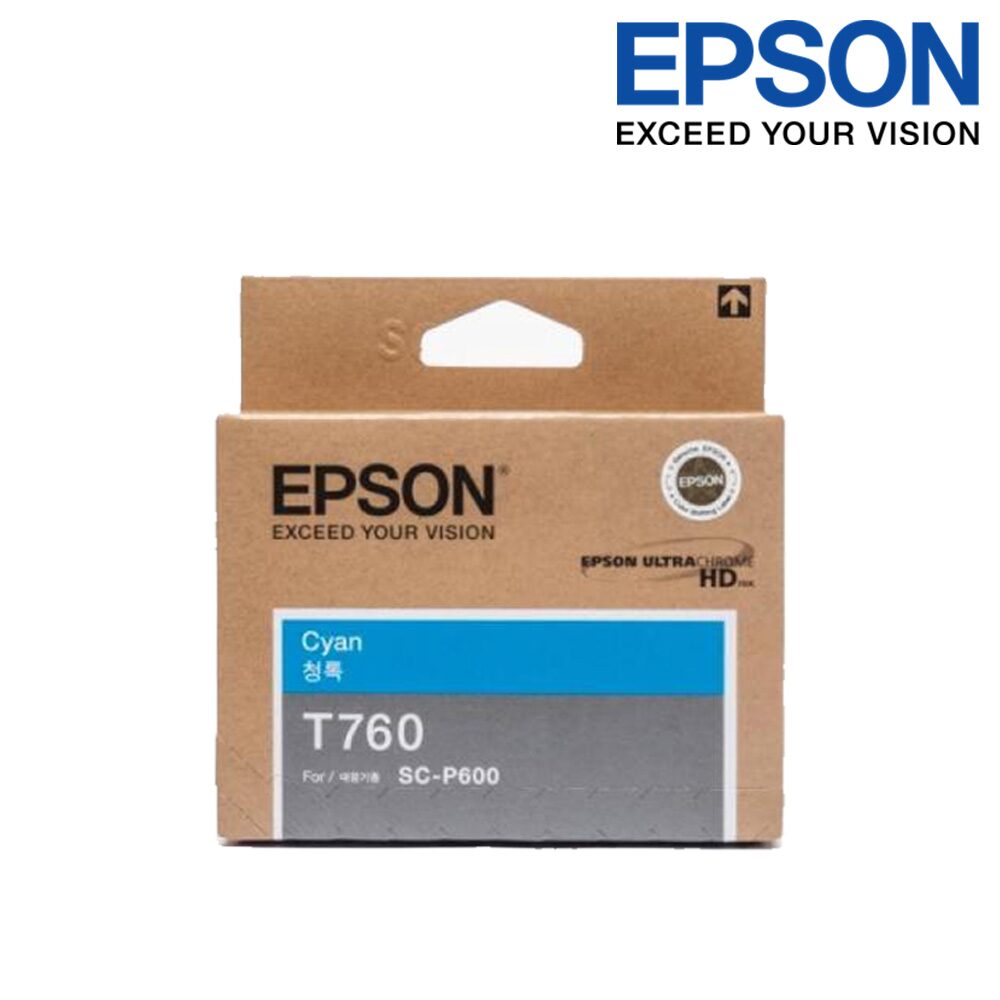 T760200 청록 정품 잉크 25.9ml SC-P600