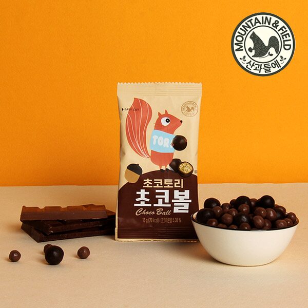 초콜릿 과자 초코토리 초코볼 15g 30봉